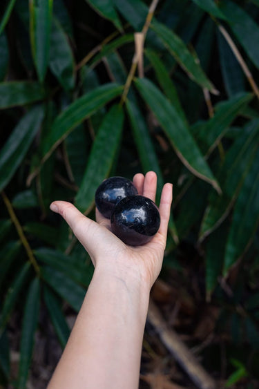 Black Tourmaline Sphere